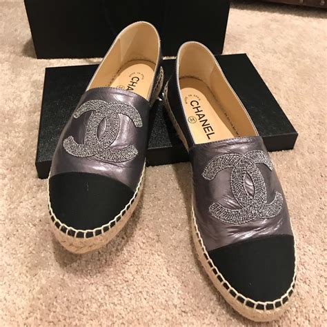 is chanel espadrilles true to size|authentic chanel espadrilles for sale.